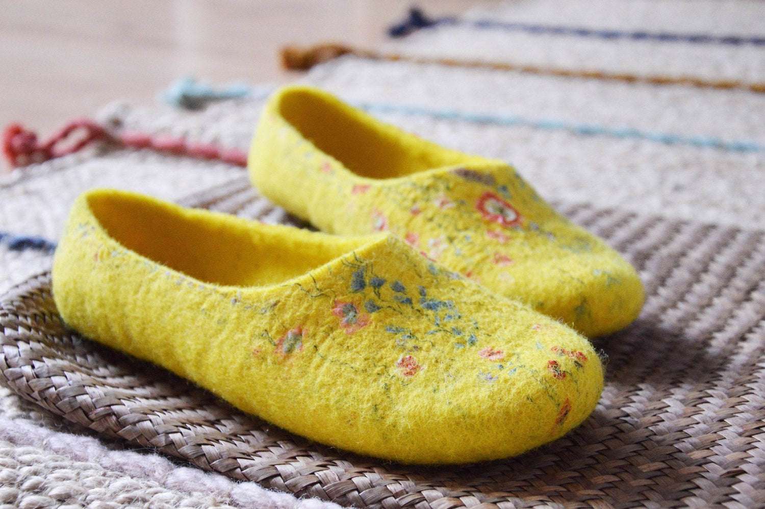 Spring Flowers Slippers - Mother's Day Gift - Home Soul