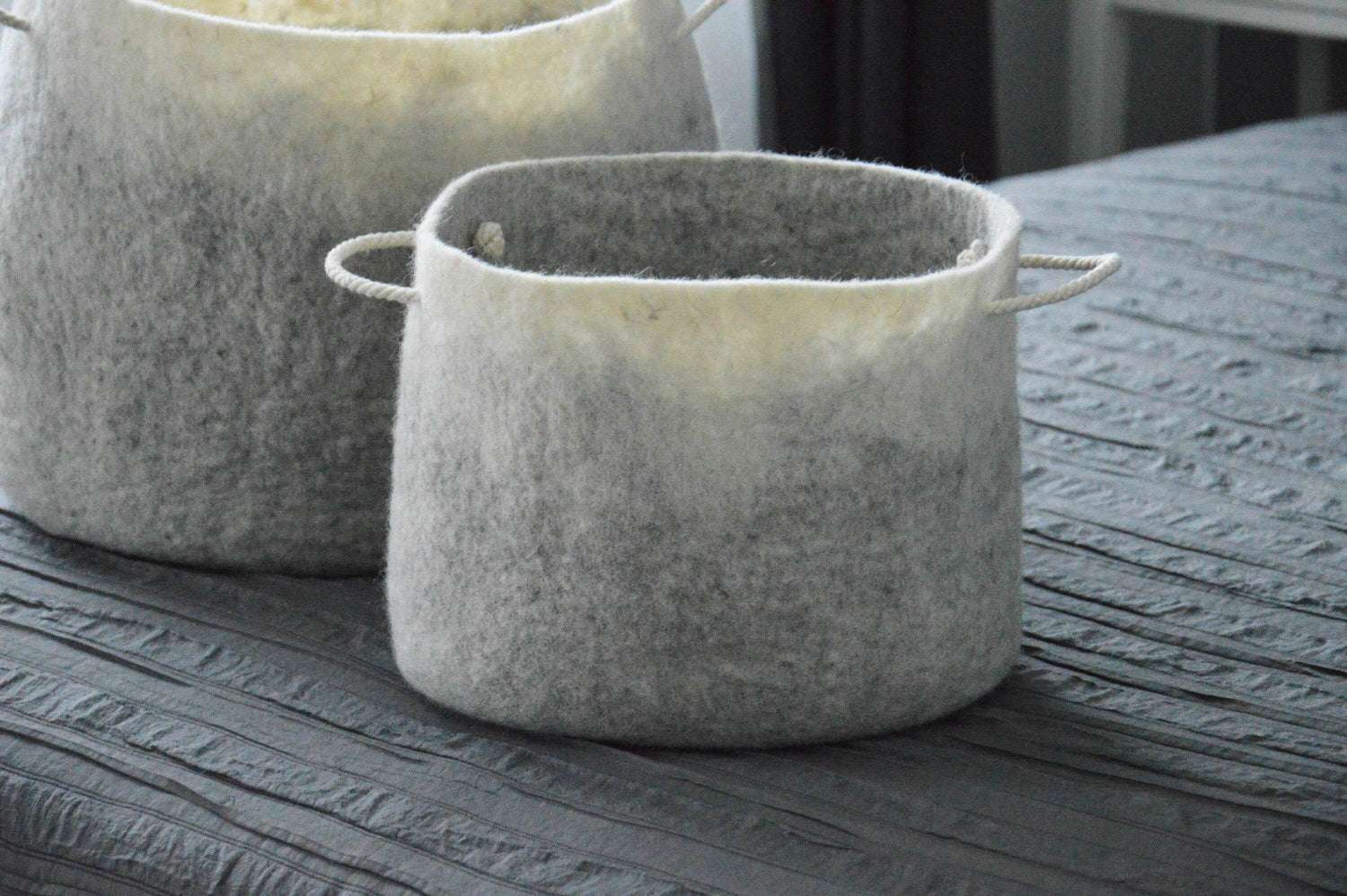 Ombre Storage Basket - Multi-Purpose Scandinavian Design - Home Soul