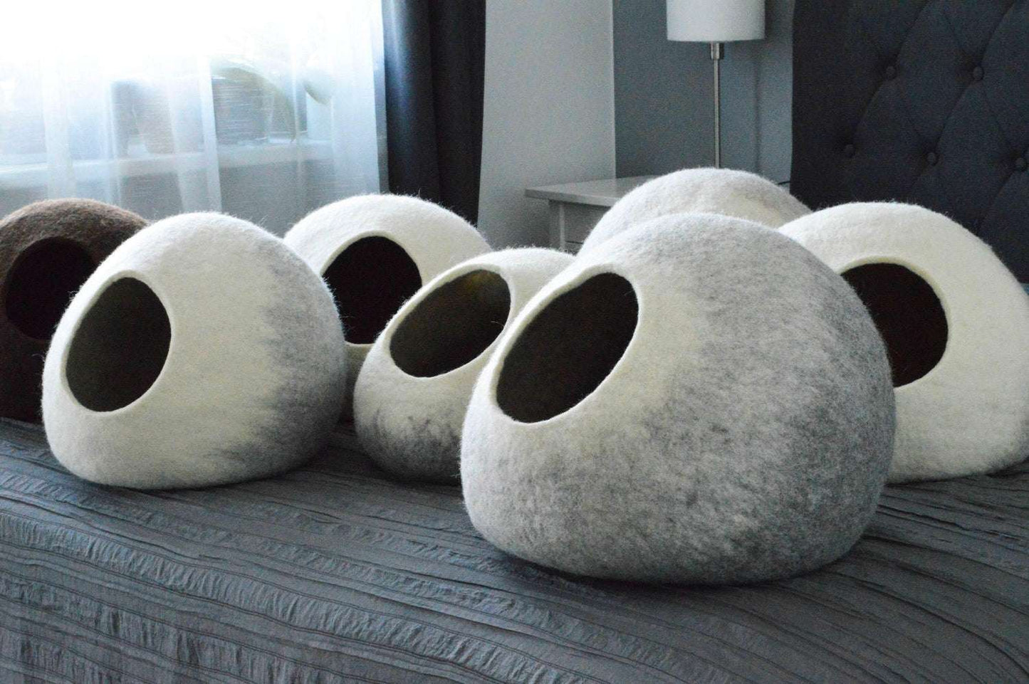 Ombre Bubble Cat House - Gradient Pet Bed - Home Soul