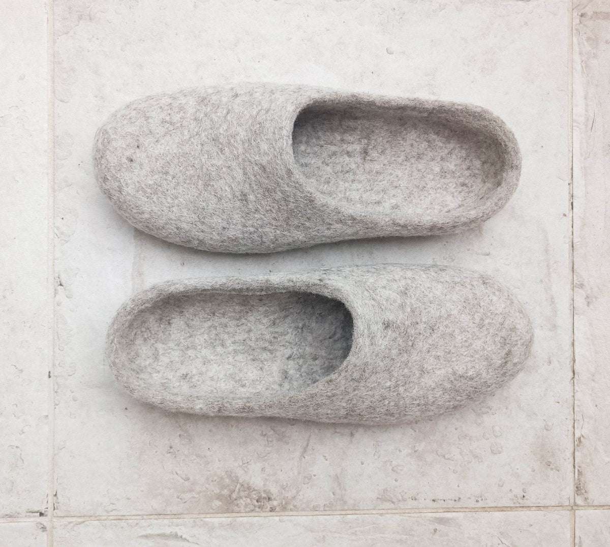 Natural Beige Unisex Slippers - Low Back Design - Home Soul