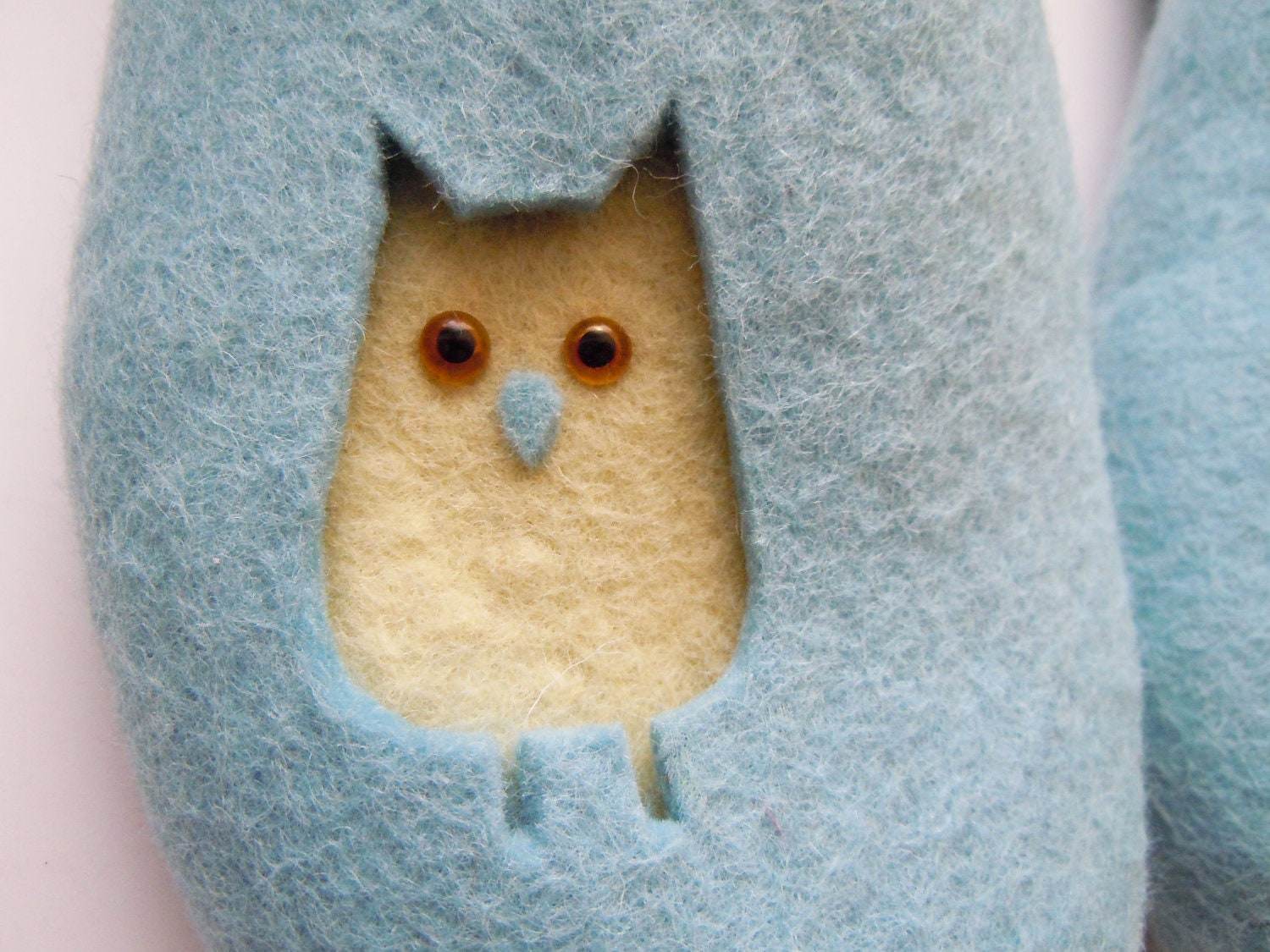 Owls Slippers - Whimsical Bird House Shoes - Home Soul