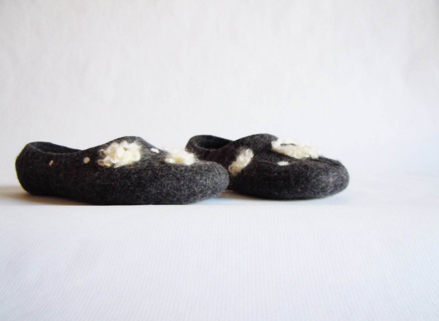 Ewes Wool Slippers - Sheep Design House Shoes - Home Soul