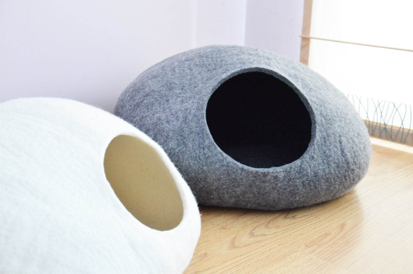 Modern Cat Cocoon - Custom Color Pet Bed - Home Soul