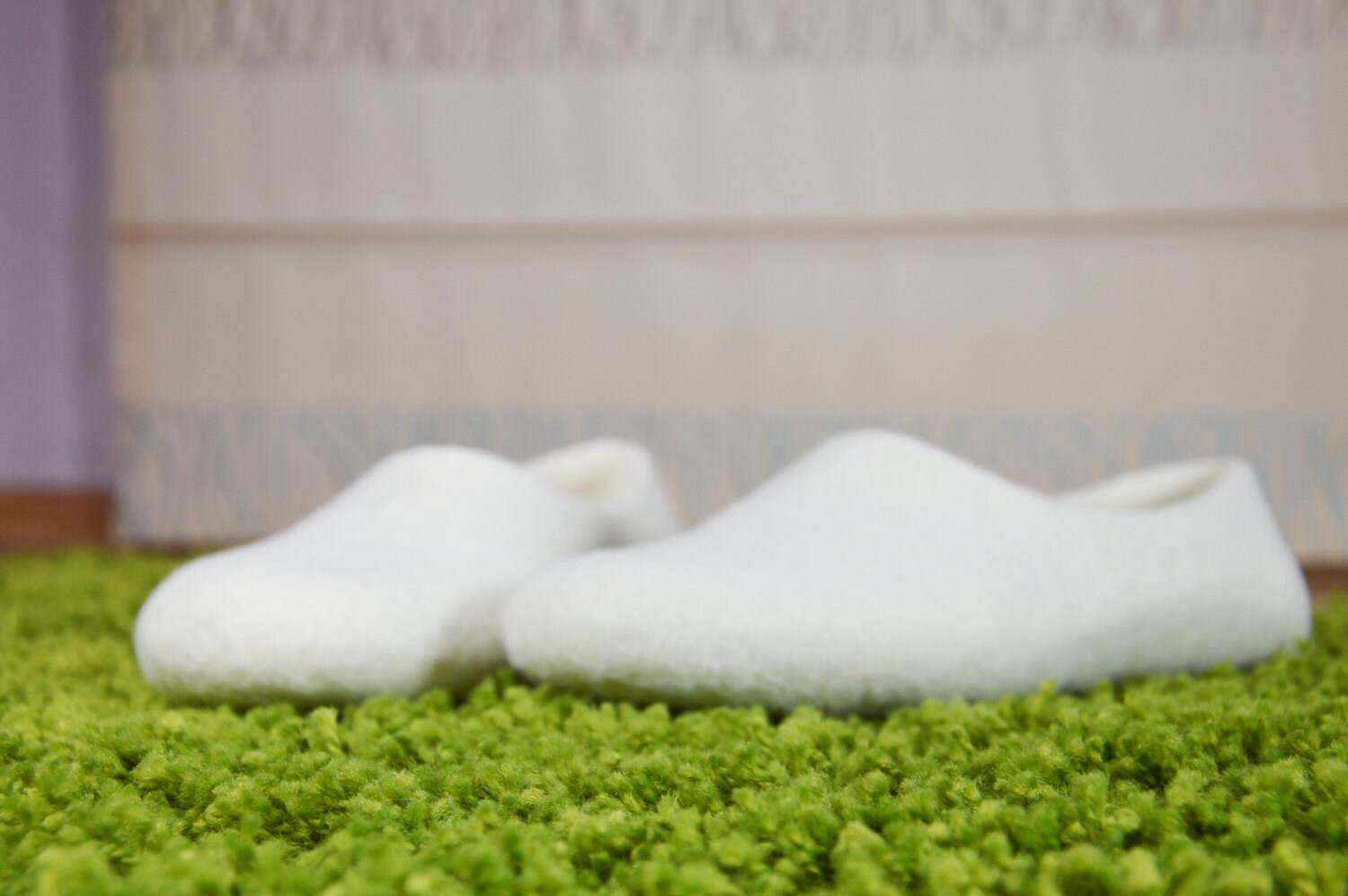 Bespoke Wool Slippers - Custom Color House Shoes - Home Soul