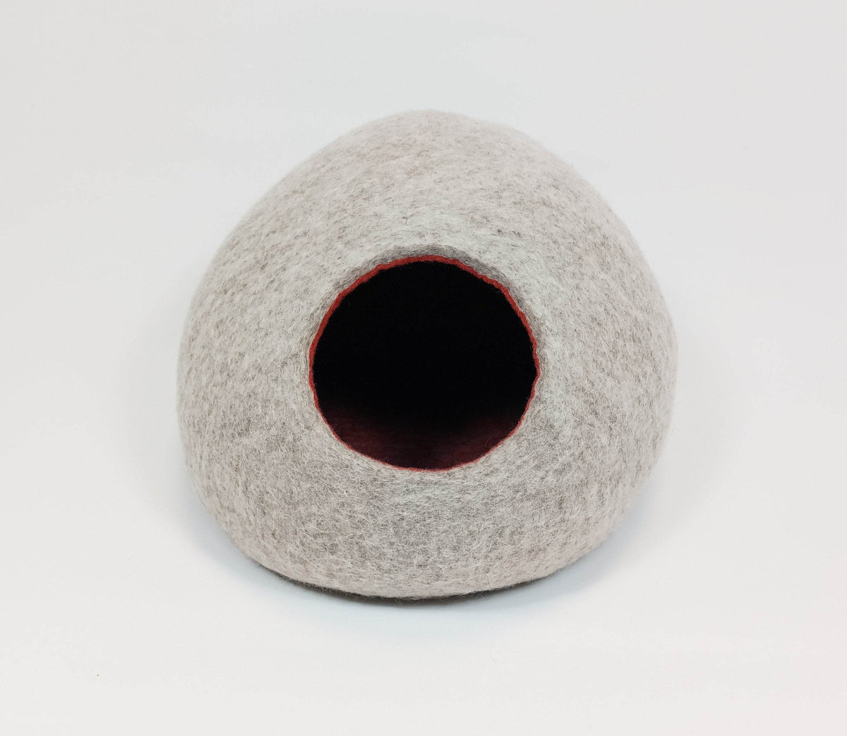 Bespoke Two Color Pet Bed - Handcrafted Cat Cave - Home Soul