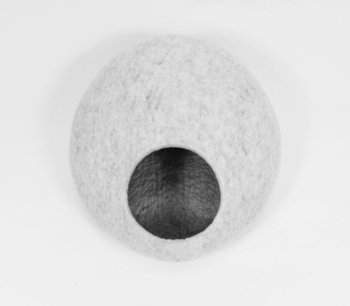 Modern Grey Pet Bed - Contemporary Cat Cave - Home Soul