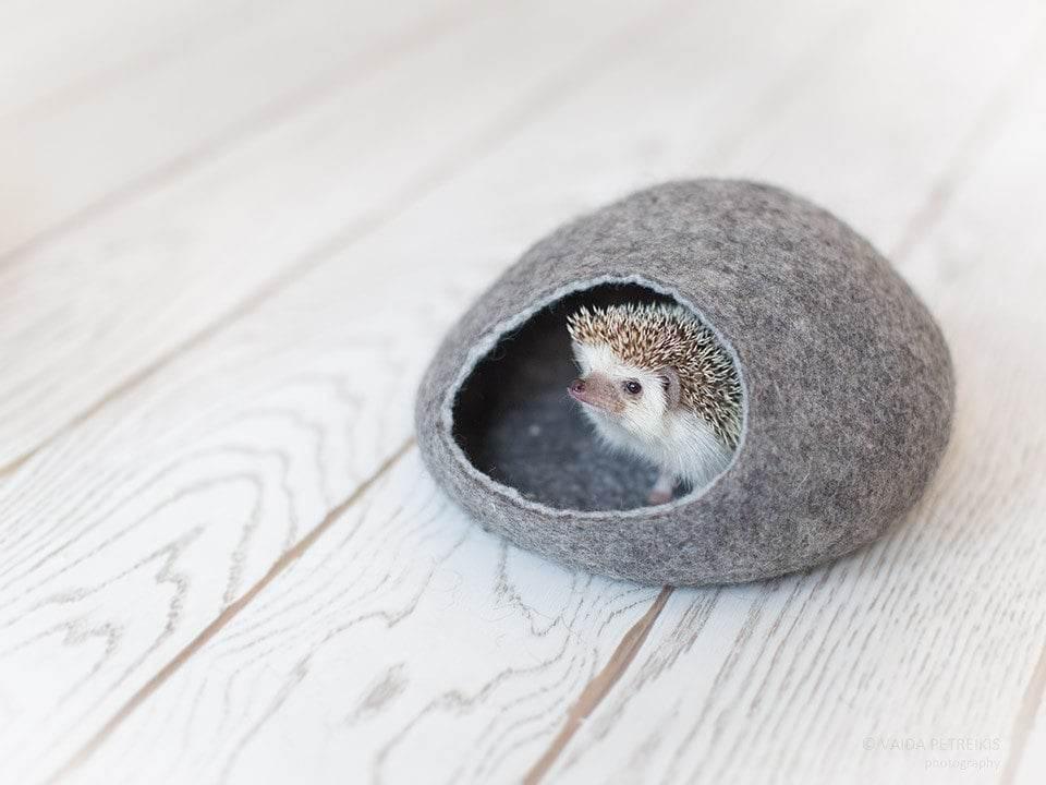Compact Hedgehog Bed - Small Pet Cave - Home Soul